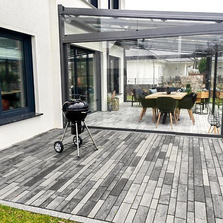 Bohnapartments Luxury Villa Berlin - 210Qm - Wintergarten - Kamin - 4 Kostenlose Parkplaetze - 6 Schlafzimmer - Neubau - Luxusausstattung Birkenwerder Exteriér fotografie