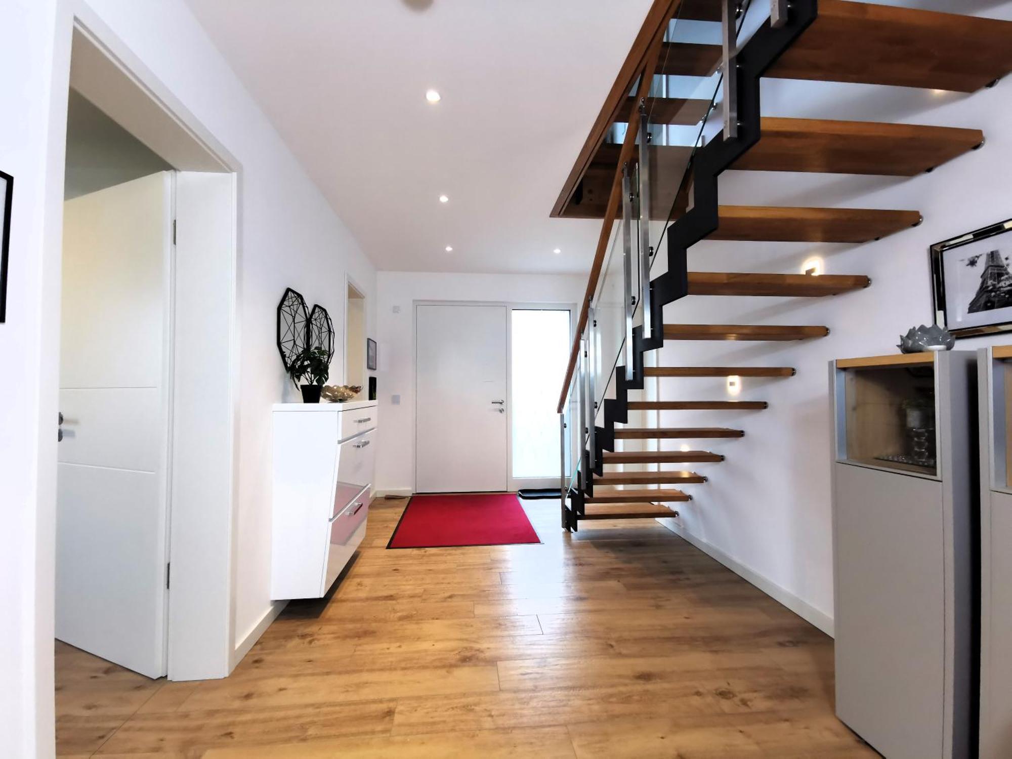 Bohnapartments Luxury Villa Berlin - 210Qm - Wintergarten - Kamin - 4 Kostenlose Parkplaetze - 6 Schlafzimmer - Neubau - Luxusausstattung Birkenwerder Exteriér fotografie